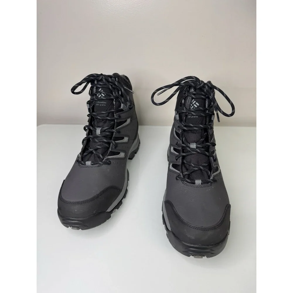 Columbia Gunnison II Omni Heat 200g Waterproof Boots Black BM0837-010 Size 14